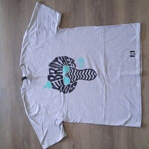 Men's "Sole Brother #10"  Heather gray cotton blend t-shirt. sz - Large